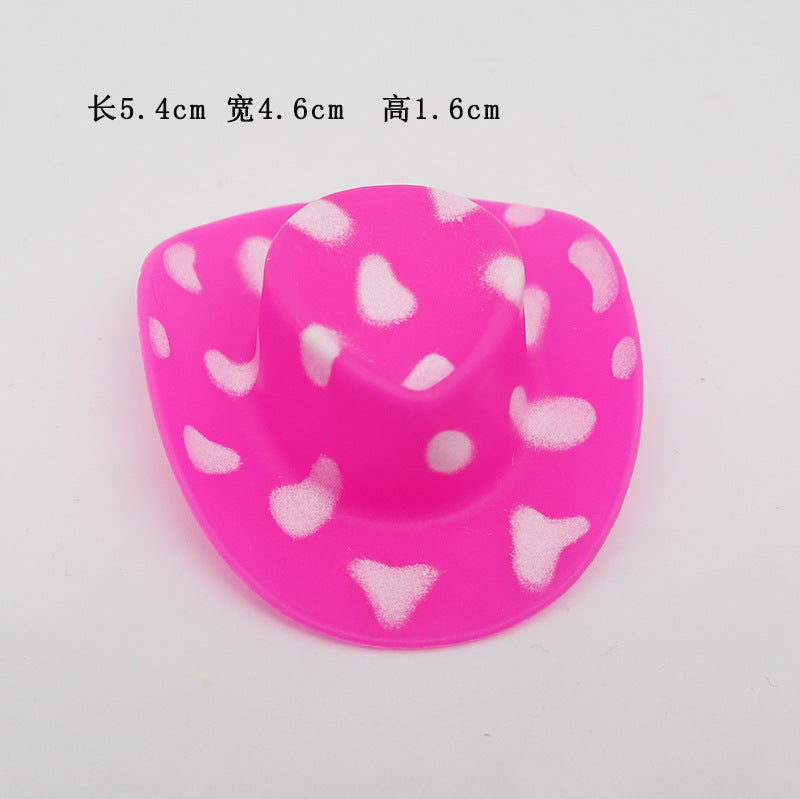 Wholesale 100pcs/pack small duck toy hat accessories